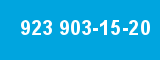 923 903-15-20